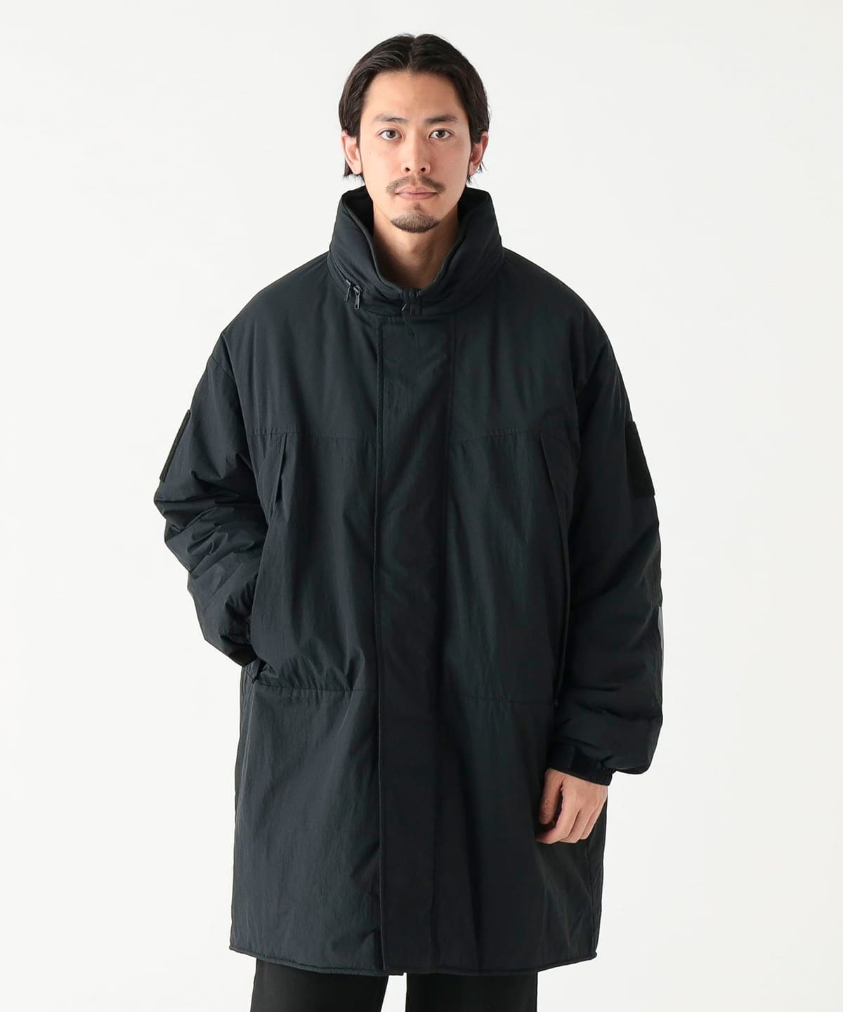 【別注】WILD THINGS ワイルドシングス / MONSTER PARKA ブルゾン MEN BLACK M 【別注】WILD THINGS ワイルドシングス / MONSTER PARKA ブルゾン MEN BLACK M