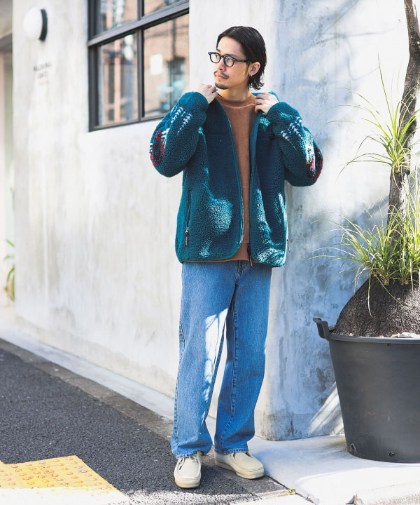 NEEDBY heritage x B:MING by BEAMS / 別注 JOE ストレート デニム パンツ-