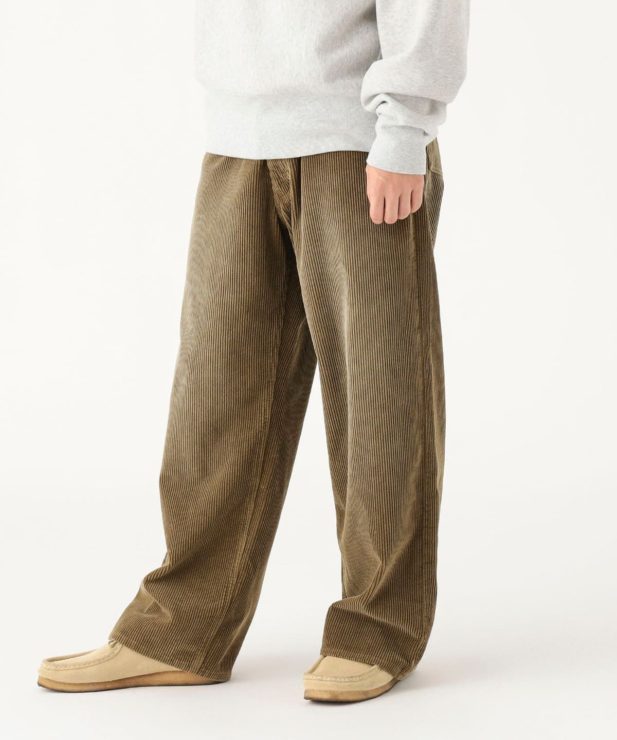 ヴィンテージライク コーデュロイ 5ポケット パンツ パンツ MEN BROWN M