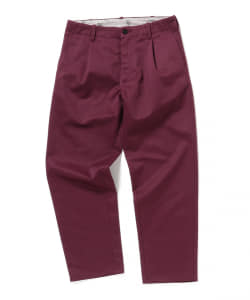 ▲UNIVERSAL OVERALL × B:MING by BEAMS / 別注 タック テーパードパンツ