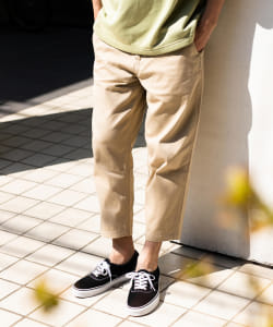 ▲B:MING by BEAMS / 8分丈 ベーシック チノパンツ 20