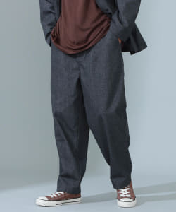 B:MING by BEAMS / デニムライク 2タックパンツ