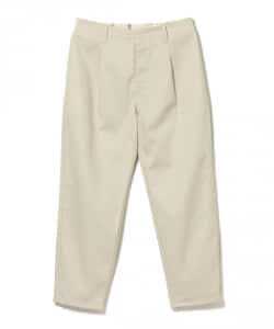 UNIVERSAL OVERALL / TUCK TAPERED PANTS