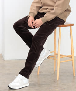 ▲B:MING by BEAMS / ストレッチ 別珍 スリム パンツ