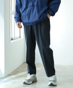 チェック ワンタック スラックス