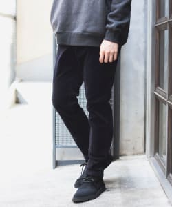 B:MING by BEAMS / バイアス コーデュロイ ストレッチ スリムフィット パンツ