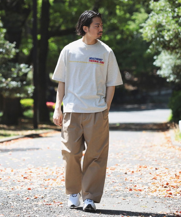 B:MING by BEAMS B:MING by BEAMS (R) Wide Stretch Chino Pants