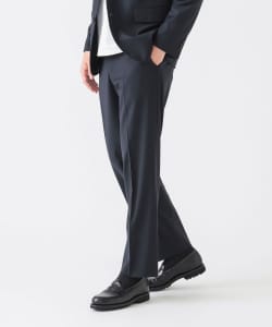 SMART MERINO (R) 羊毛混紡無褶西裝褲 (成套搭配/一般合身)