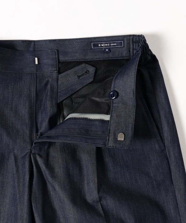 B:MING by BEAMS セットアップ　デニムライク　インディゴ 楽天市場】COOL MOTION(R) デニムライク 2ボタン ジャケット