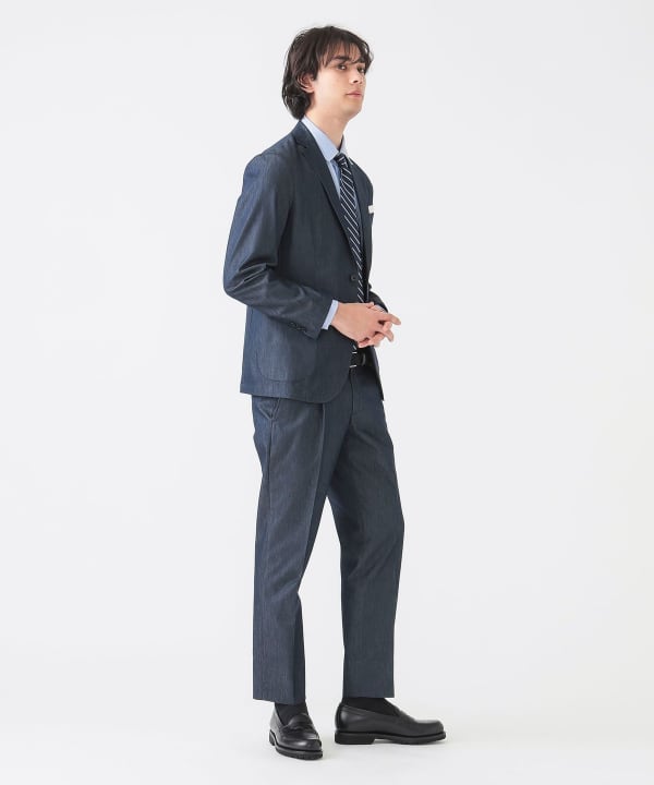 B:MING by BEAMS 【スーツ3点SET】異素材セットアップパンツ