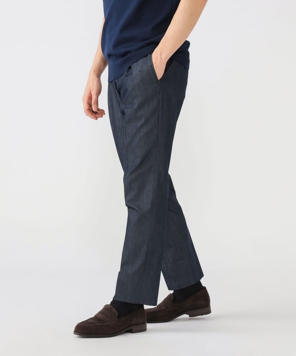 B:MING by BEAMS セットアップ デニムライク インディゴ