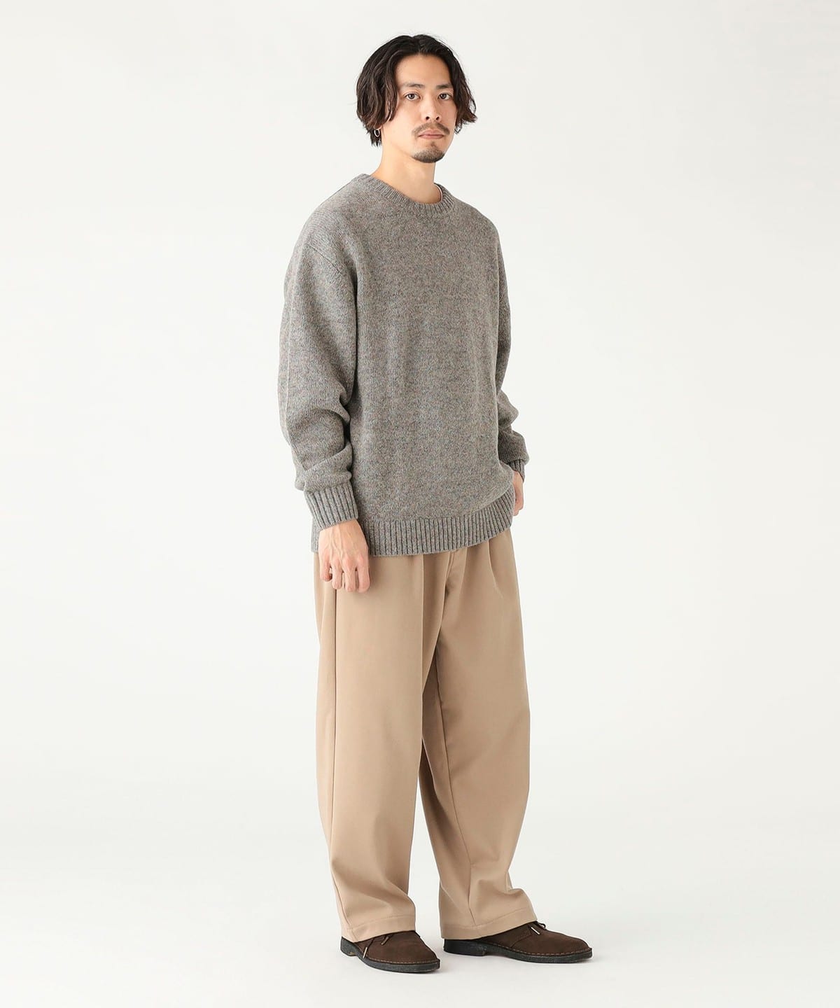 B:MING by BEAMS（ビーミング by ビームス）ウォーム ワイド パンツ