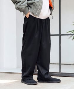 ウォーム ワイド パンツ