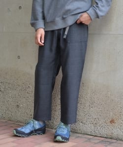 ▲Gramicci × B:MING by BEAMS / 別注 グレンチェック ベイカーパンツ