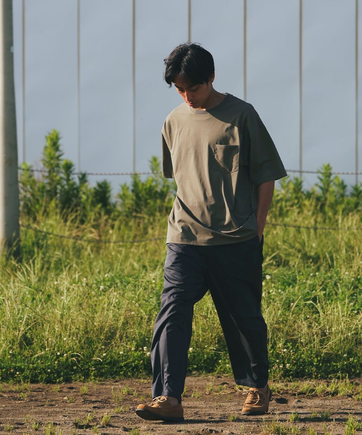 B:MING by BEAMS（ビーミング by ビームス）クールファイバー 8分丈