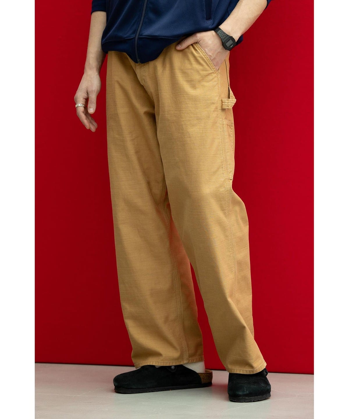 ambiance / Painter Pants パンツ MEN GOLDEN BROWN M ambiance / Painter Pants パンツ MEN GOLDEN BROWN M