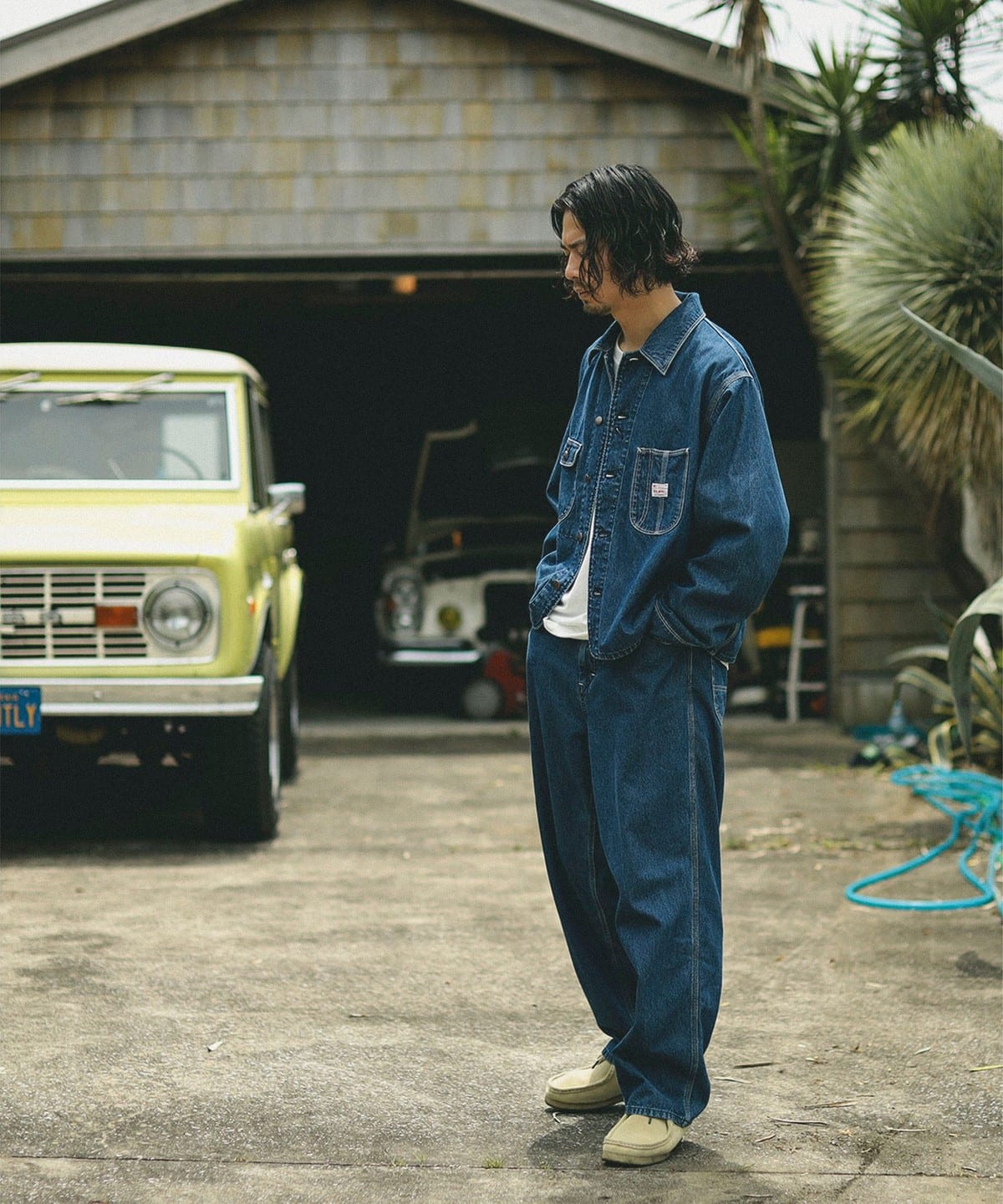 BIG MAC x B:MING by BEAMS 別注 デニム セットアップ