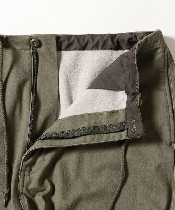 2,000円引き【BEAMS GOLF】秋冬 バイカラー 裏起毛パンツ メンズM