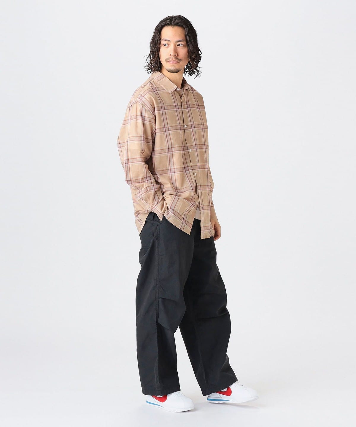 B:MING by BEAMS (B:MING by BEAMS) Cotton Nylon Overpants (Pants