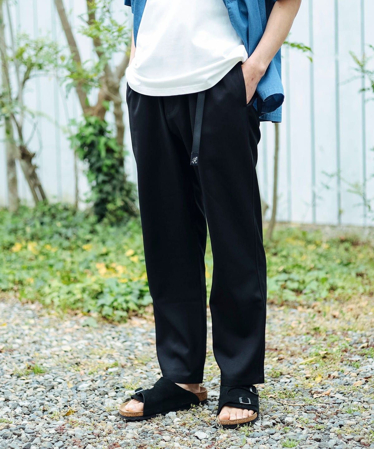 【別注】Gramicci / シャンブレー パンツ パンツ MEN BLACK S 【別注】Gramicci / シャンブレー パンツ パンツ MEN BLACK S