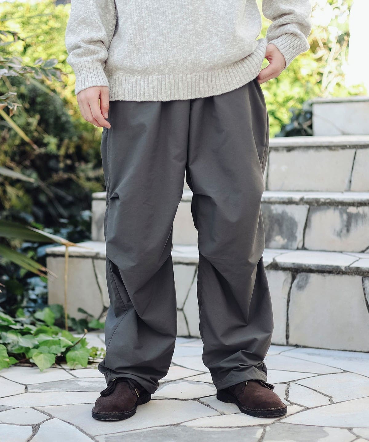 【別注】WILD THINGS ワイルドシングス / MILITARY TRAINING PANTS パンツ MEN ASH GREY XL 【別注】WILD THINGS ワイルドシングス / MILITARY TRAINING PANTS パンツ MEN ASH GREY XL
