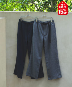 【+15%ポイントUP】【別注】Gramicci / ストライプ スラックス