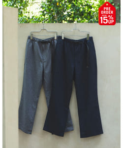 【+15%ポイントUP】【別注】Gramicci / ストライプ スラックス