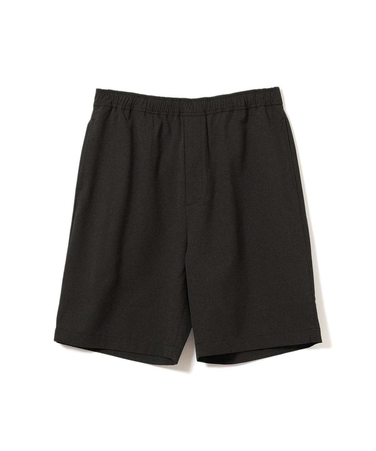 ストレッチ 吸水速乾 ポリエステル イージー ワイド ショーツ パンツ MEN BLACK L ストレッチ 吸水速乾 ポリエステル イージー ワイド ショーツ パンツ MEN BLACK L
