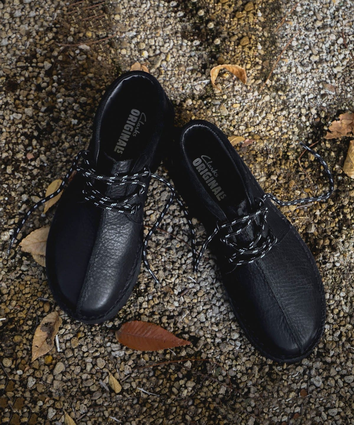 Clarks クラークス ORIGINALS / Trek Hike シューズ MEN Black Leather 8.5 Clarks クラークス ORIGINALS / Trek Hike シューズ MEN Black Leather 8.5
