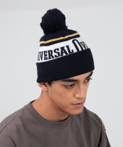 ▲UNIVERSAL OVERALL / ロゴ ポンポン ニットキャップ