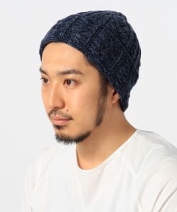 ▲ROBERT MACKIE×B:MING by BEAMS / 別注 MIX CABLE WATCH CAP