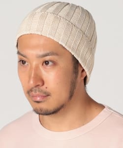 ▲B:MING by BEAMS / コットンリネン ワッチキャップ