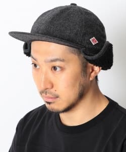 ▲DANTON / ウール イヤーフラップ キャップ