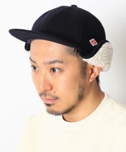 ▲DANTON / ウール イヤーフラップ キャップ