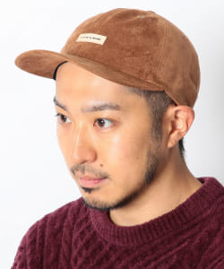 ▲B:MING by BEAMS / フェイクスエード 6パネルキャップ