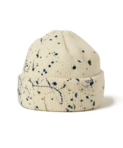■INFIELDER DESIGN / ペイント ニット キャップ