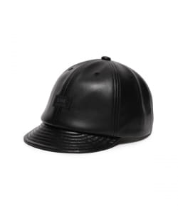 ▲VLANK × B:MNING by BEAMS / 別注 フェイクレザー キャップ