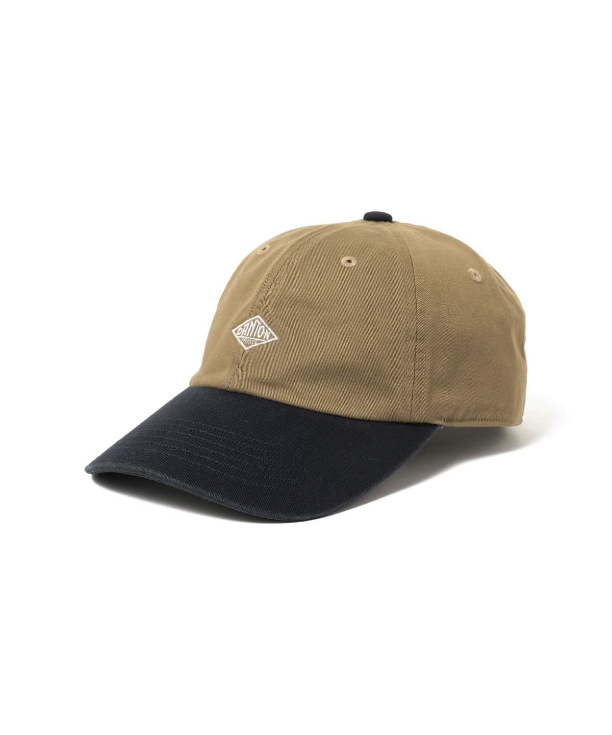 DANTON ダントン / CHINO CLOTH 6PANEL CAP 2TONE 帽子 MEN KHAKI×NAVY FREE DANTON ダントン / CHINO CLOTH 6PANEL CAP 2TONE 帽子 MEN KHAKI×NAVY FREE