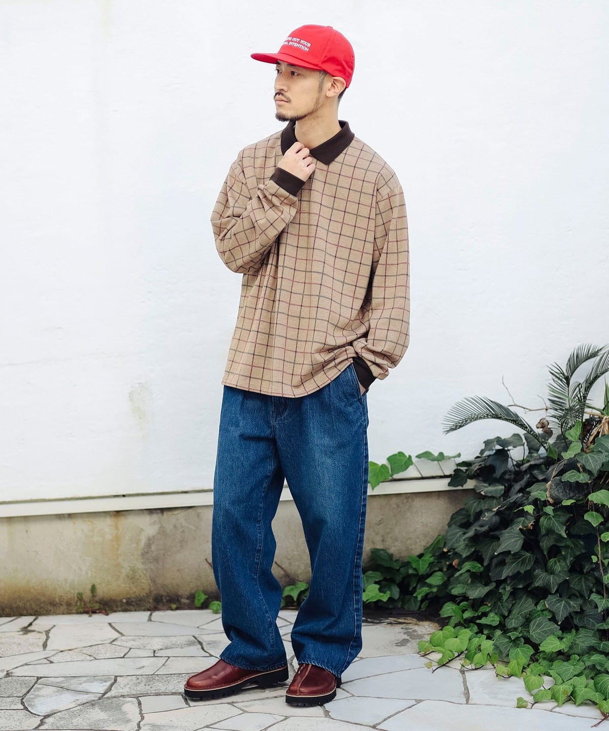B:MING by BEAMS（ビーミング by ビームス）Message embroidery