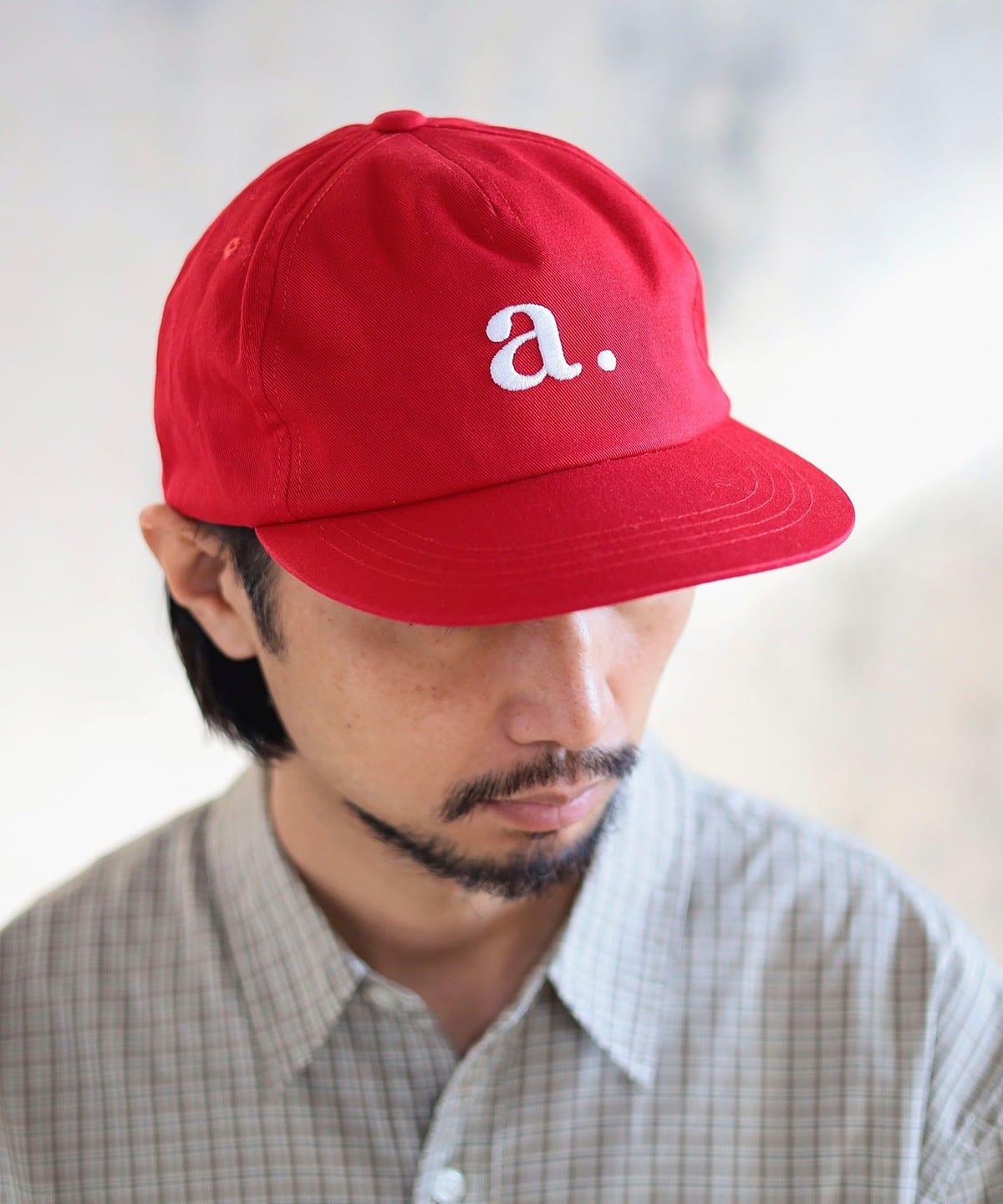 ambiance / Logo Cap 帽子 MEN RED FREE ambiance / Logo Cap 帽子 MEN RED FREE