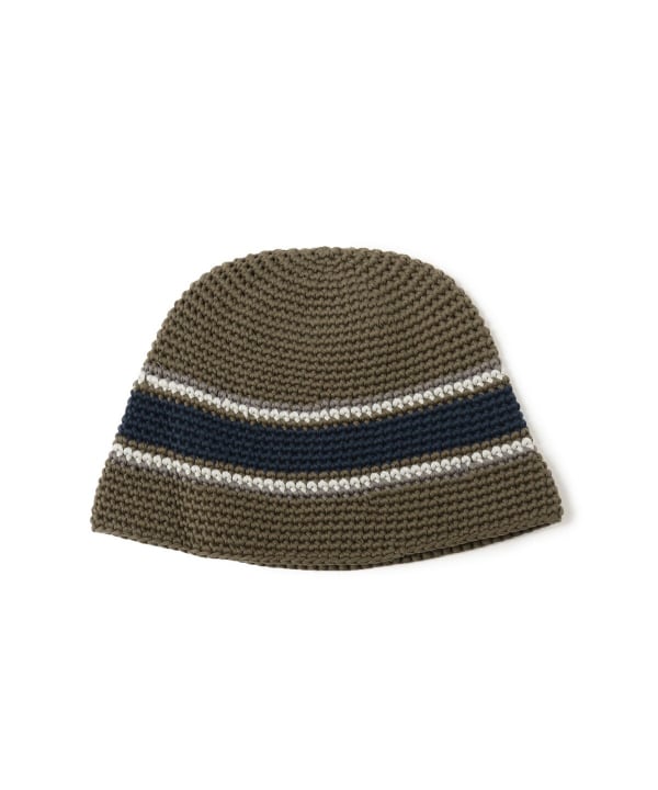 20-60代からのファッション通販  B:MING by BEAMS（ビーミング by ビームス）ライン ニット 帽子