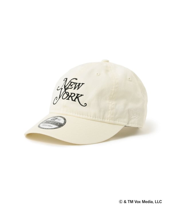 超貴重）BEAMSGOLF×BRIEFING×NEW ERA ホワイトキャップ BEAMS GOLF（ビームス ゴルフ）【別注】NEW ERA / GOLFER CAP