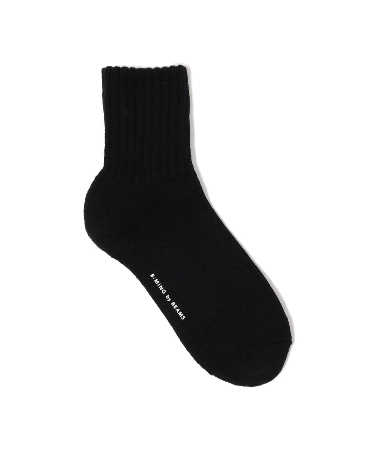 ベーシック クオーター ソックス レッグウェア MEN BLACK ONE SIZE ベーシック クオーター ソックス レッグウェア MEN BLACK ONE SIZE