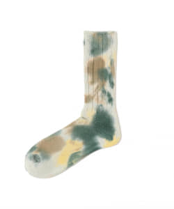 ▲B:MING by BEAMS / ダッシュ タイダイ クルーソックス