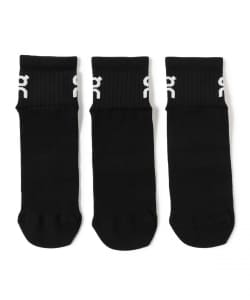 On / Logo Sock Mid 3P