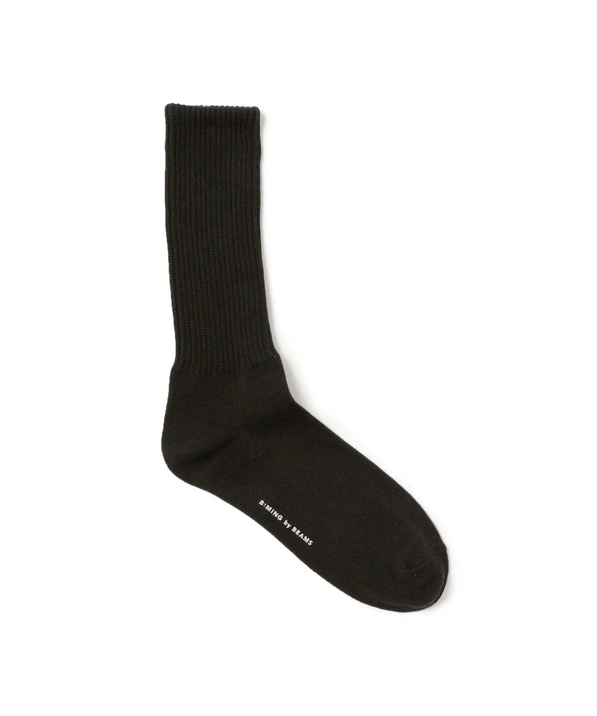 リブ クルー ソックス レッグウェア MEN ブラック ONE SIZE リブ クルー ソックス レッグウェア MEN ブラック ONE SIZE