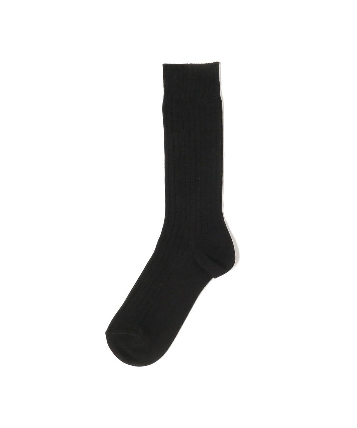 カラー リブソックス レッグウェア MEN BLACK ONE SIZE カラー リブソックス レッグウェア MEN BLACK ONE SIZE