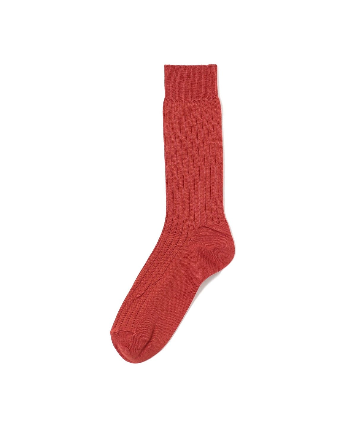 カラー リブソックス レッグウェア MEN SCARLET ONE SIZE カラー リブソックス レッグウェア MEN SCARLET ONE SIZE