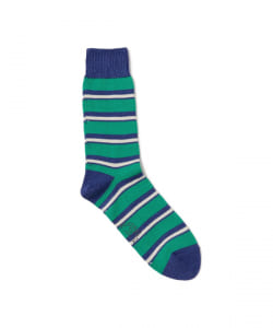 ROSTER SOX / ラメ ボーダー ソックス