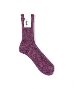 【別注】decka quality socks / ミックス クルー ソックス